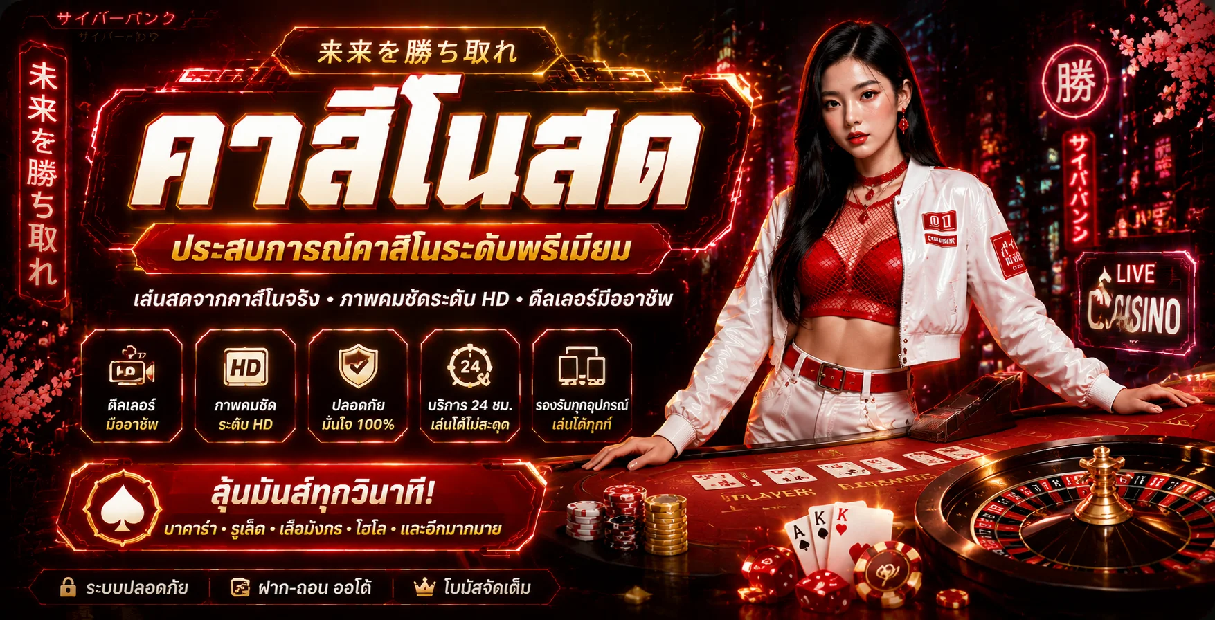 คาสิโนออนไลน์ AMC98 บาคาร่าถ่ายทอดสดจากสตูดิโอ